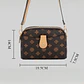 Cartera Crossbody Signature Brown Baellerry - Miniatura 3