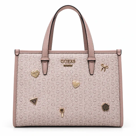Cartera Guess Pin Detail Rosada para Mujer