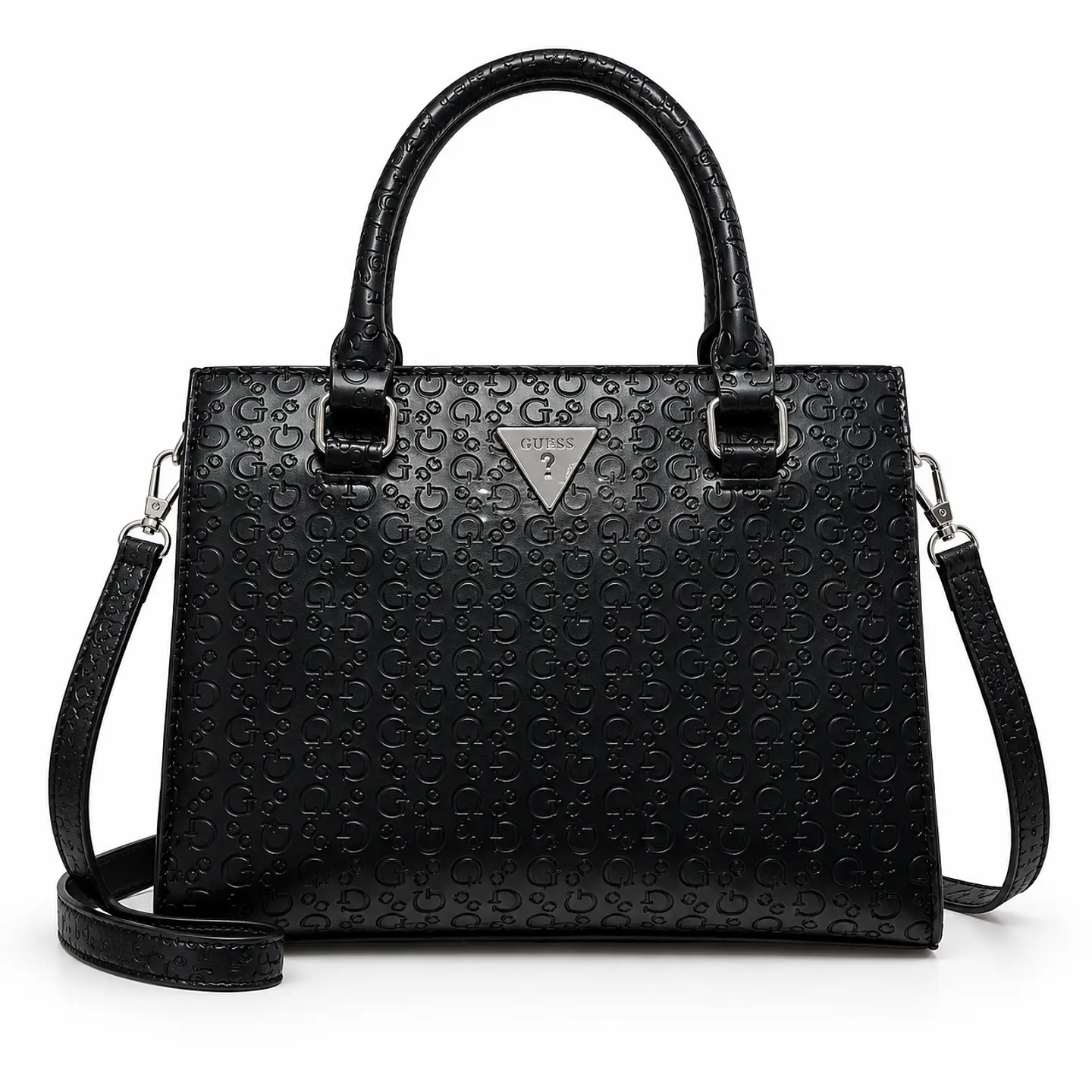 Cartera Guess G-Relief Negra para Mujer 1