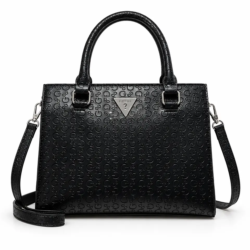 Cartera Guess G-Relief Negra para Mujer 1