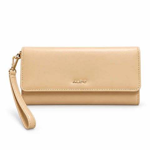 Billetera Aldo Signature Cream de Mano para Mujer