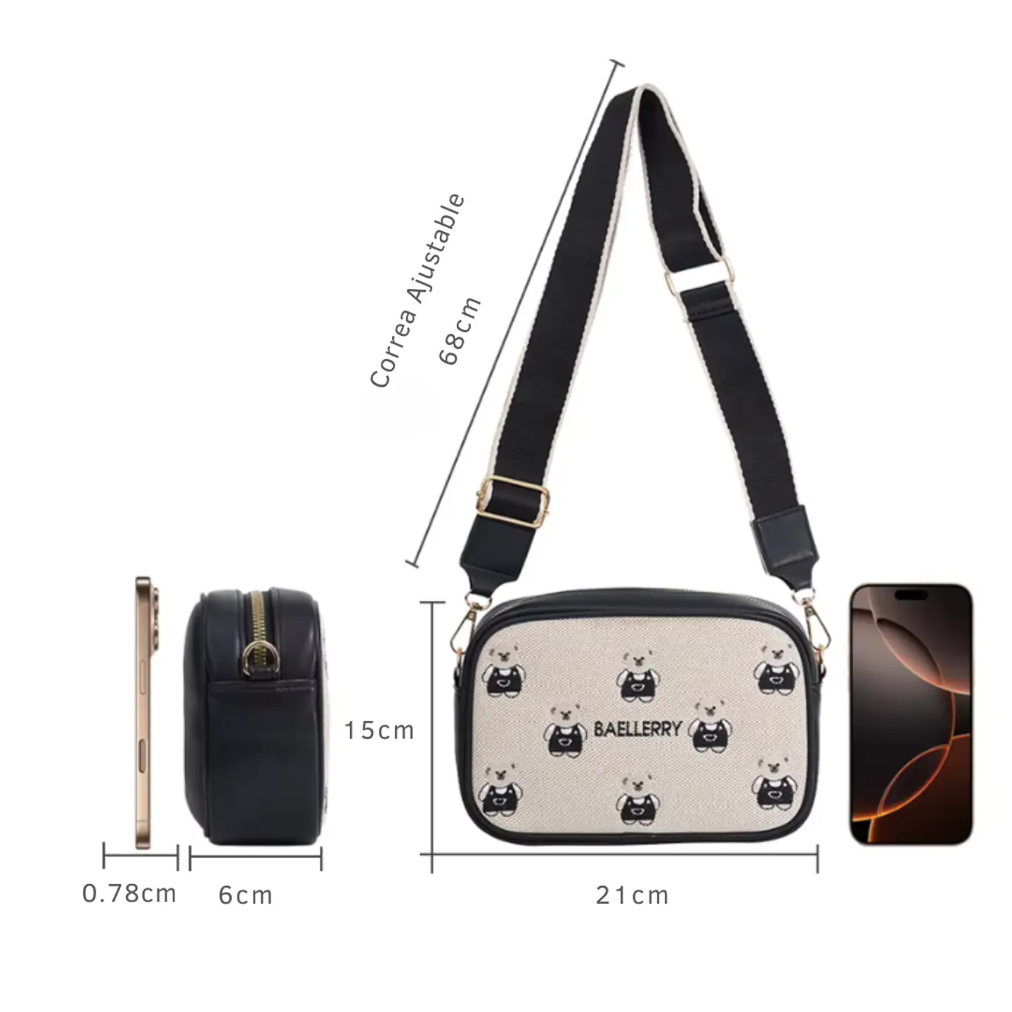 Morral Cute Trend Baellerry para Mujer 4