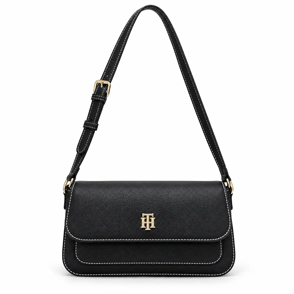 Crossbody Tommy Hilfiger Essential Black para Mujer 1