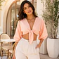 Blusa Riviera Tie Front - Miniatura 1