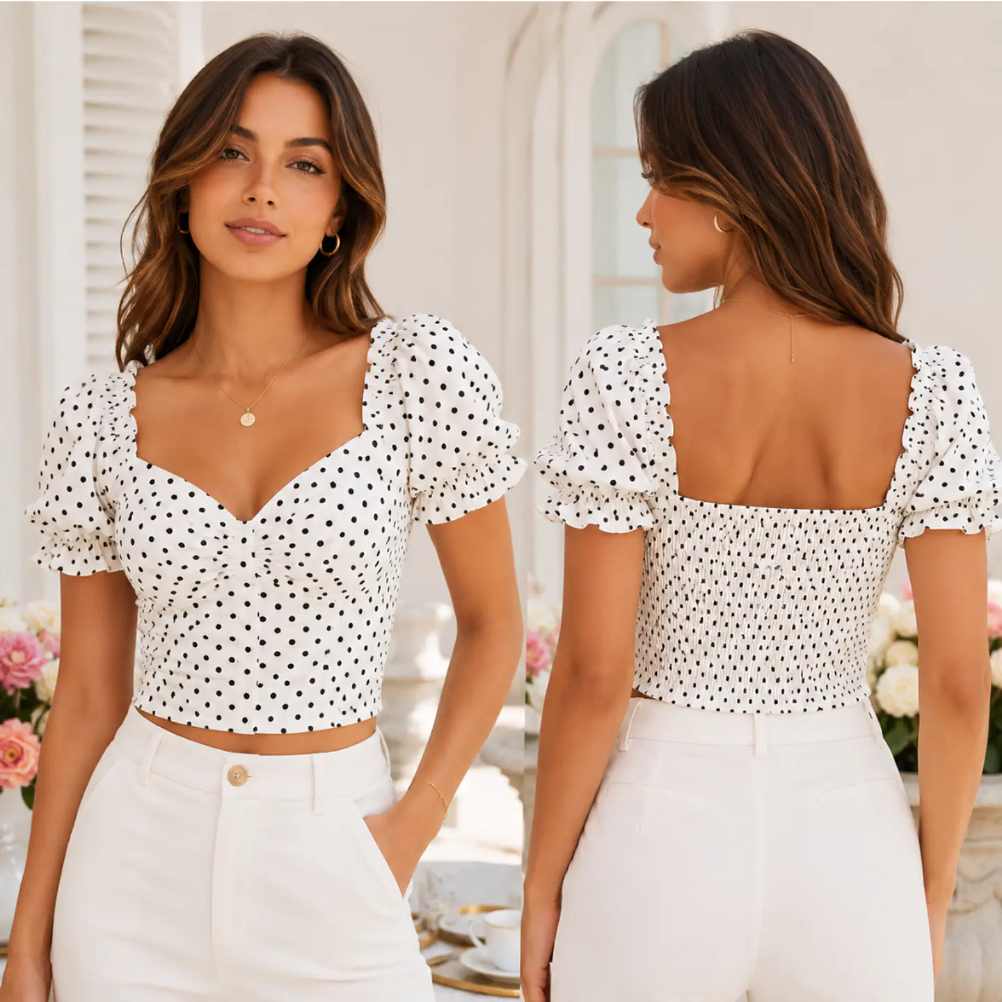 Blusa Polka Muse de Puntos 2