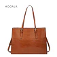 Cartera Siena Croco Portalaptop Camel - Miniatura 1