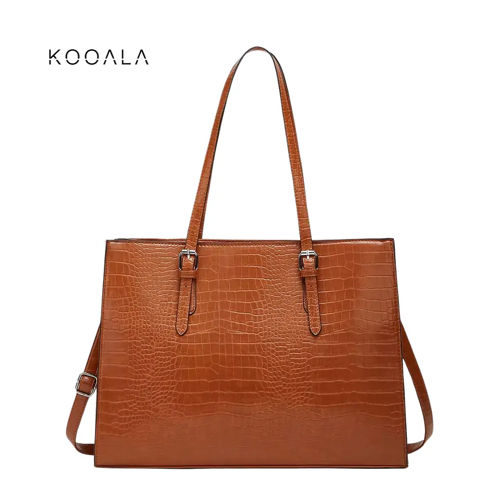 Cartera Siena Croco Portalaptop Camel 1