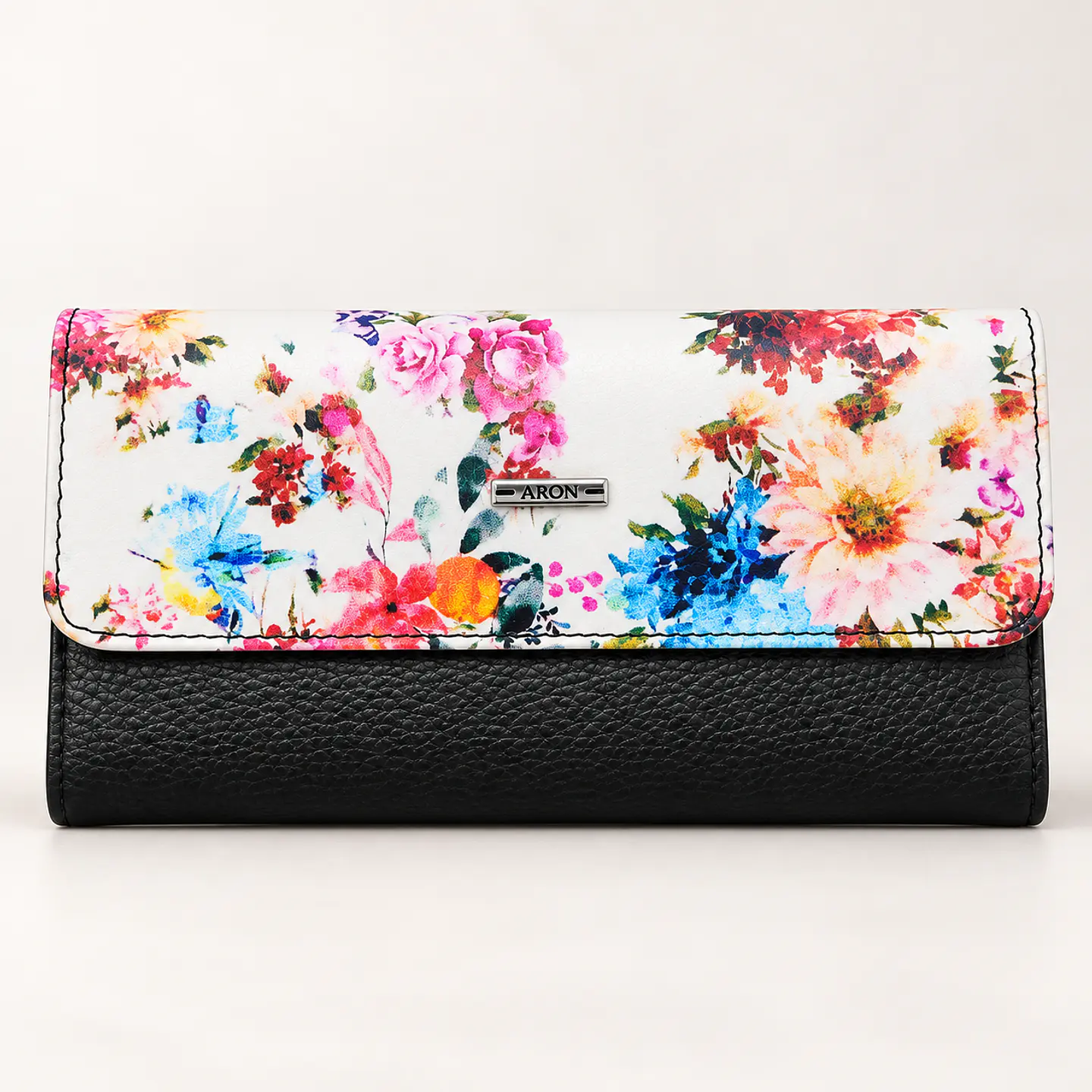 Billetera Aron de Cuero Genuino para Mujer 2