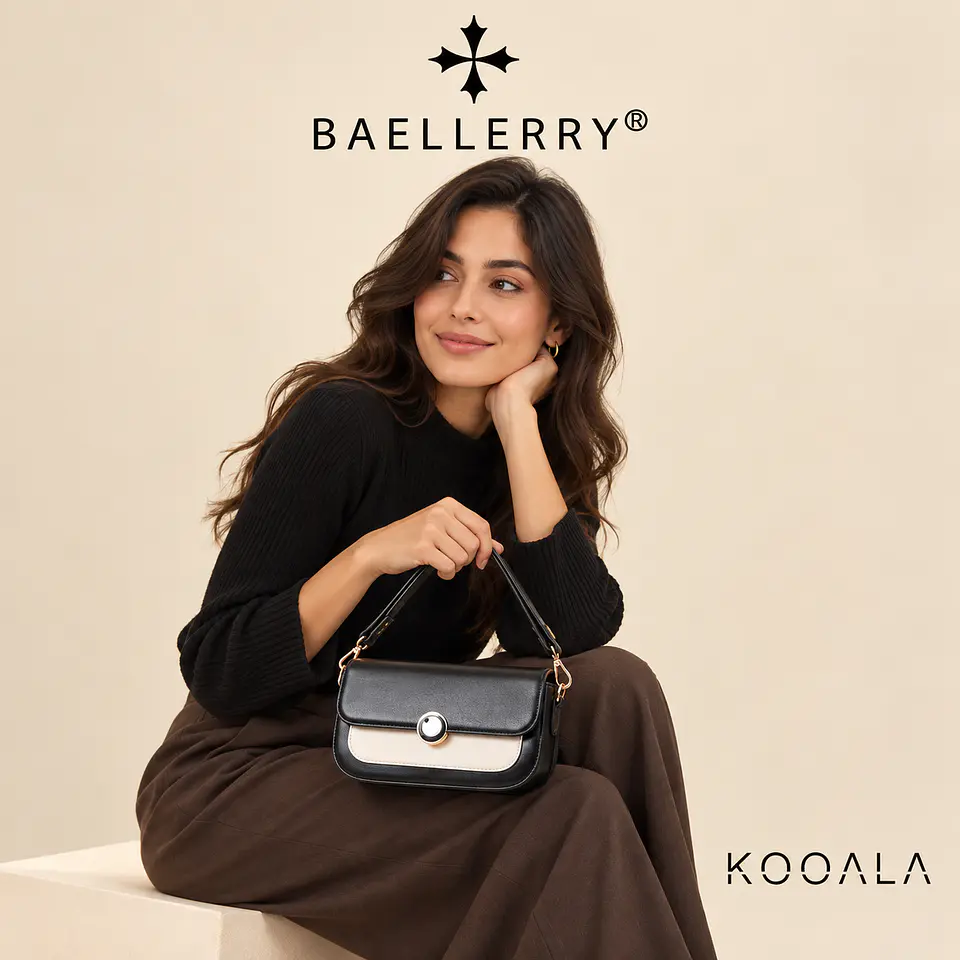 Morral Baellerry Trébol Crossbody para Mujer 6