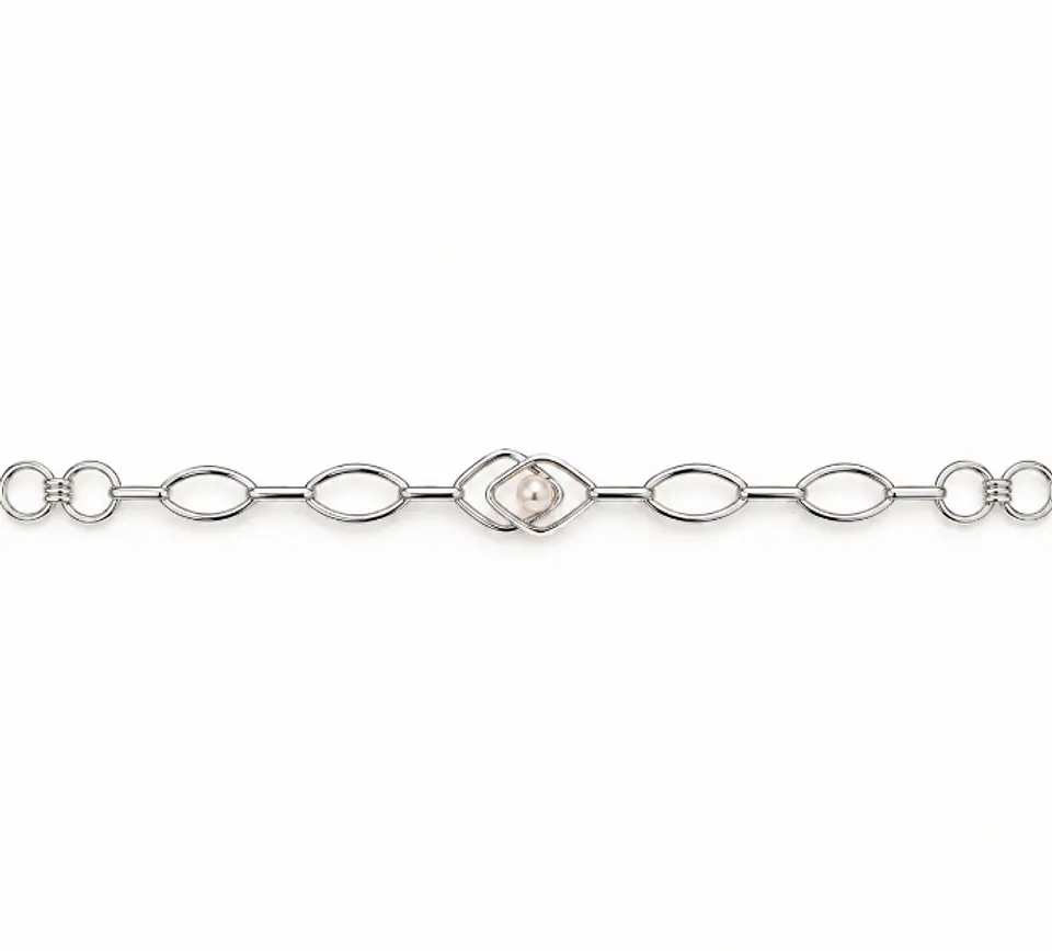 Pulsera de Plata 950 Aura Central 2