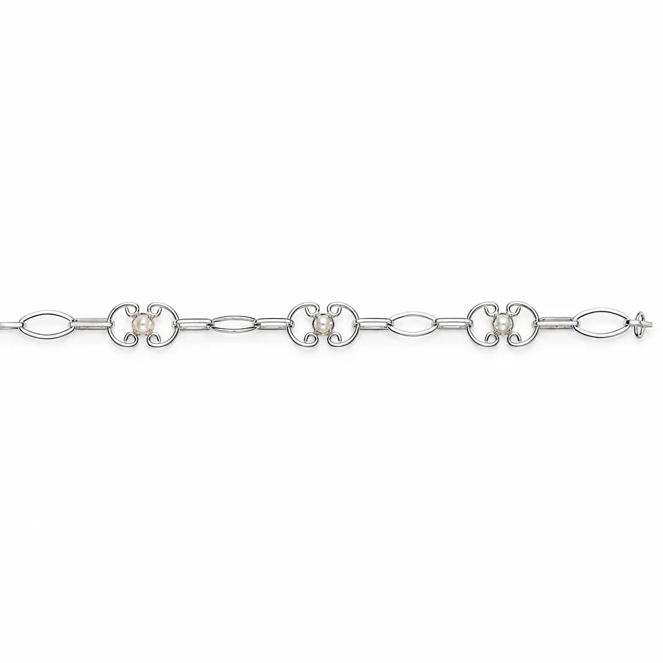Pulsera de Plata 950 Arabesco Elegance 2