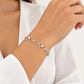 Pulsera de Plata 950 Arabesco Elegance - Miniatura 1