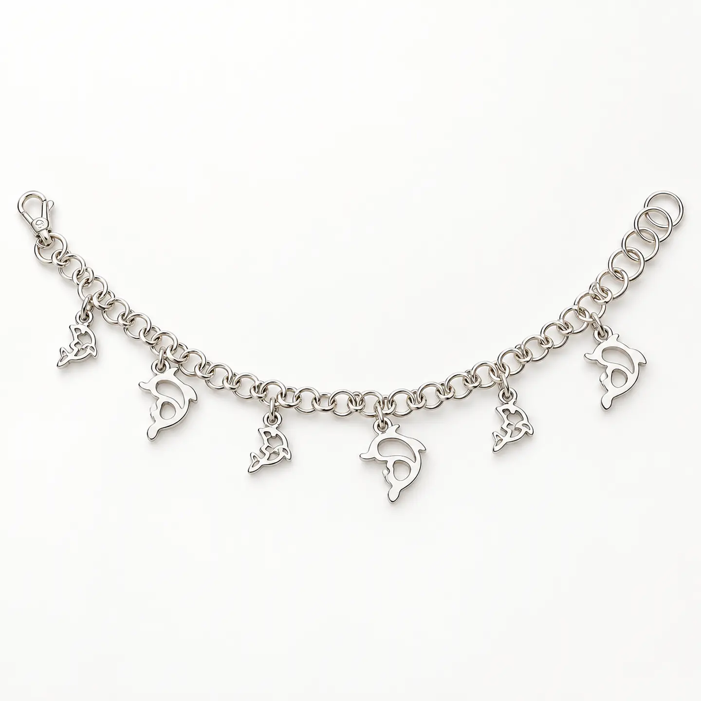 Pulsera de Plata 950 Delfines 2