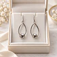Aretes de Plata 925 Gota Esfera - Miniatura 2