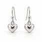 Aretes de Plata 925 Corazón Mini - Miniatura 1