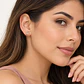 Aretes Rose Glow – Acero Inoxidable Bañado en Oro Rosa | 5 Diseños - Miniatura 7