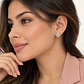 Aretes Rose Glow – Acero Inoxidable Bañado en Oro Rosa | 5 Diseños - Miniatura 9