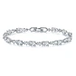 Pulsera Brillo Floral de Acero Inoxidable con Zircón – 4 Colores - Miniatura 1