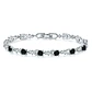 Pulsera Brillo Floral de Acero Inoxidable con Zircón – 4 Colores - Miniatura 3