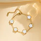 Pulsera Trébol Elegance de Acero Inoxidable – 3 Colores - Miniatura 6
