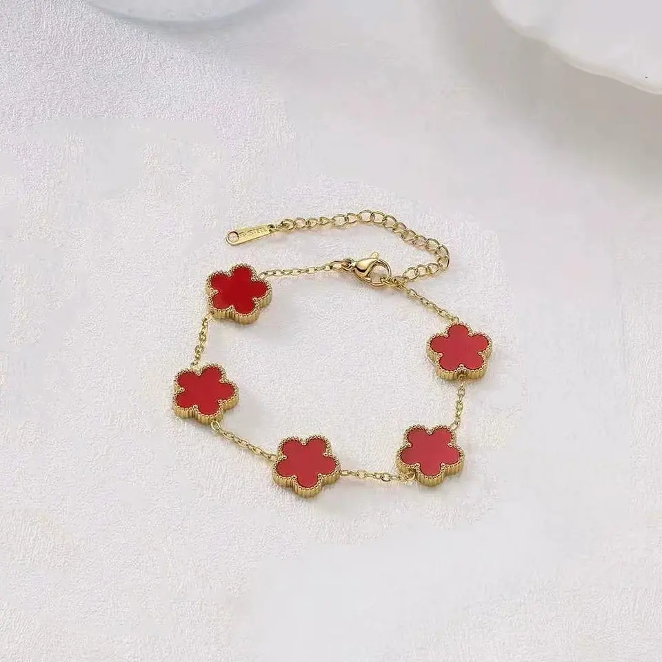 Pulsera Trébol Elegance de Acero Inoxidable – 3 Colores 8