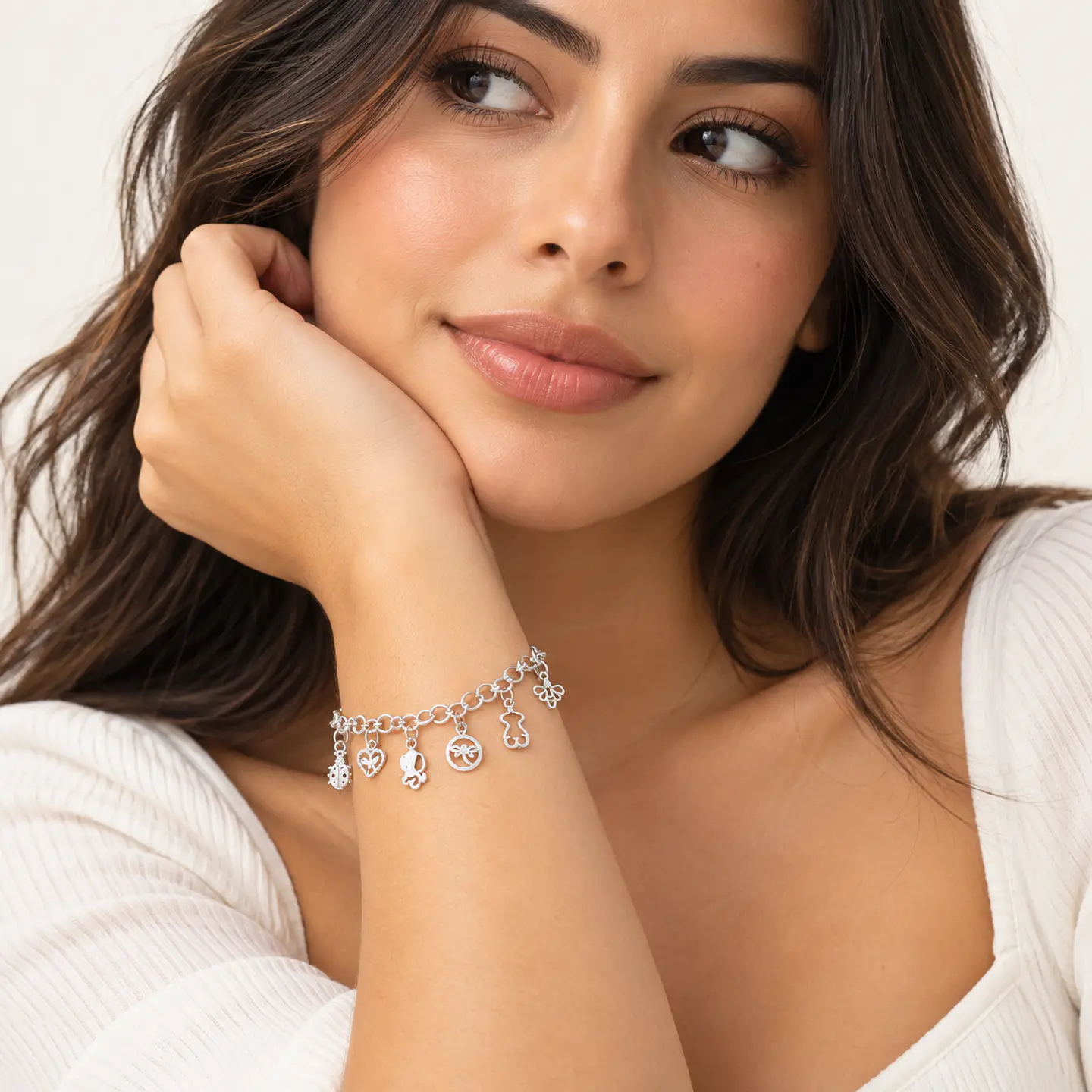 Pulsera de Plata 950 Charms Mix 2