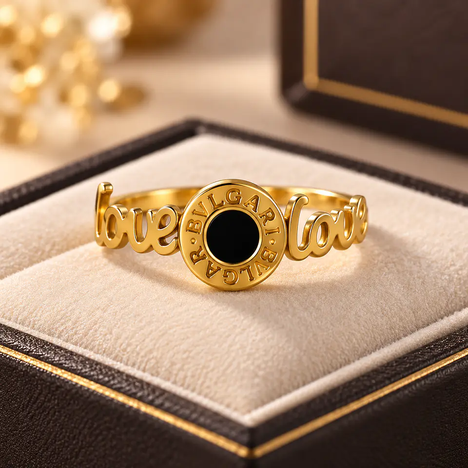 Anillos Dorados de Acero Inoxidable – Colección 6 cm | KOOALA 3