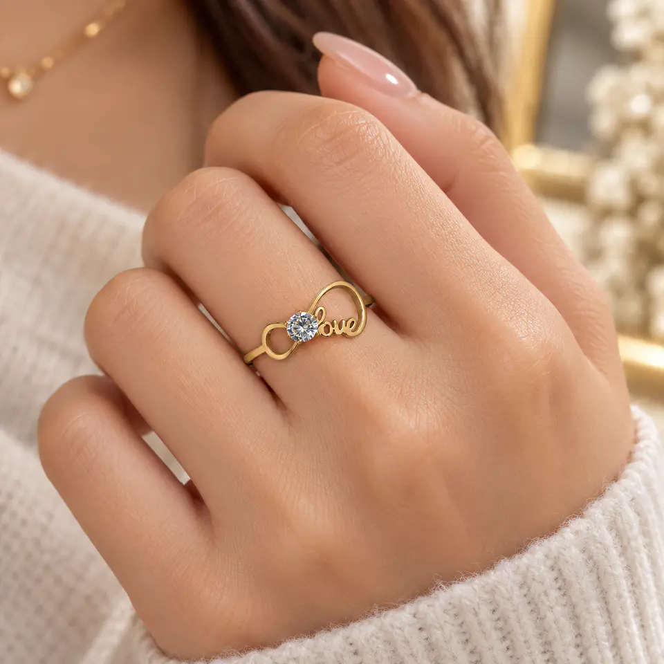 Anillos Dorados de Acero Inoxidable – Colección 6 cm | KOOALA 14