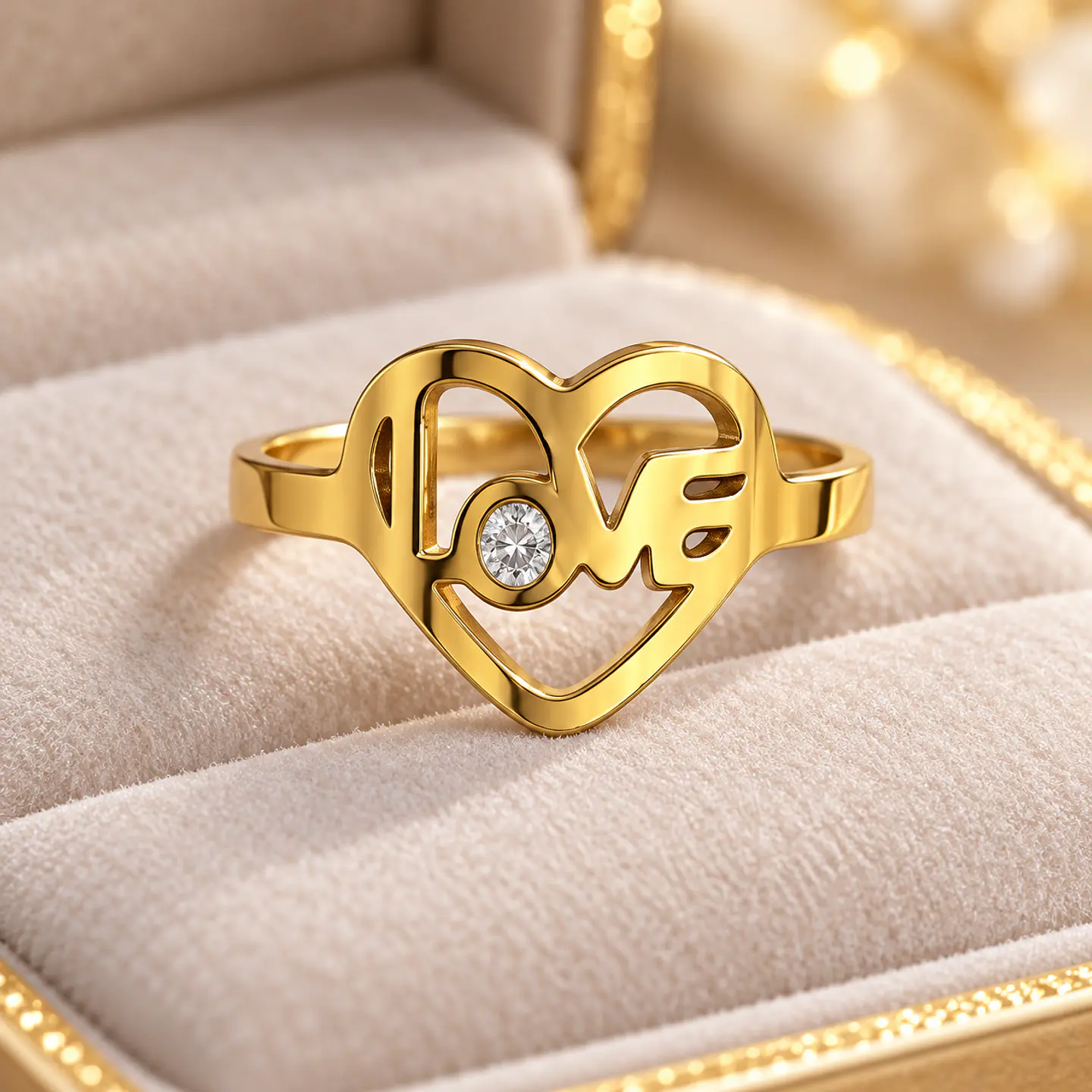 Anillos Dorados de Acero Inoxidable – Colección 6 cm | KOOALA 6