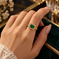 Anillos Dorados de Acero Inoxidable 6.5 cm – Colección KOOALA - Miniatura 5