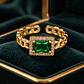 Anillos Dorados de Acero Inoxidable 6.5 cm – Colección KOOALA - Miniatura 1