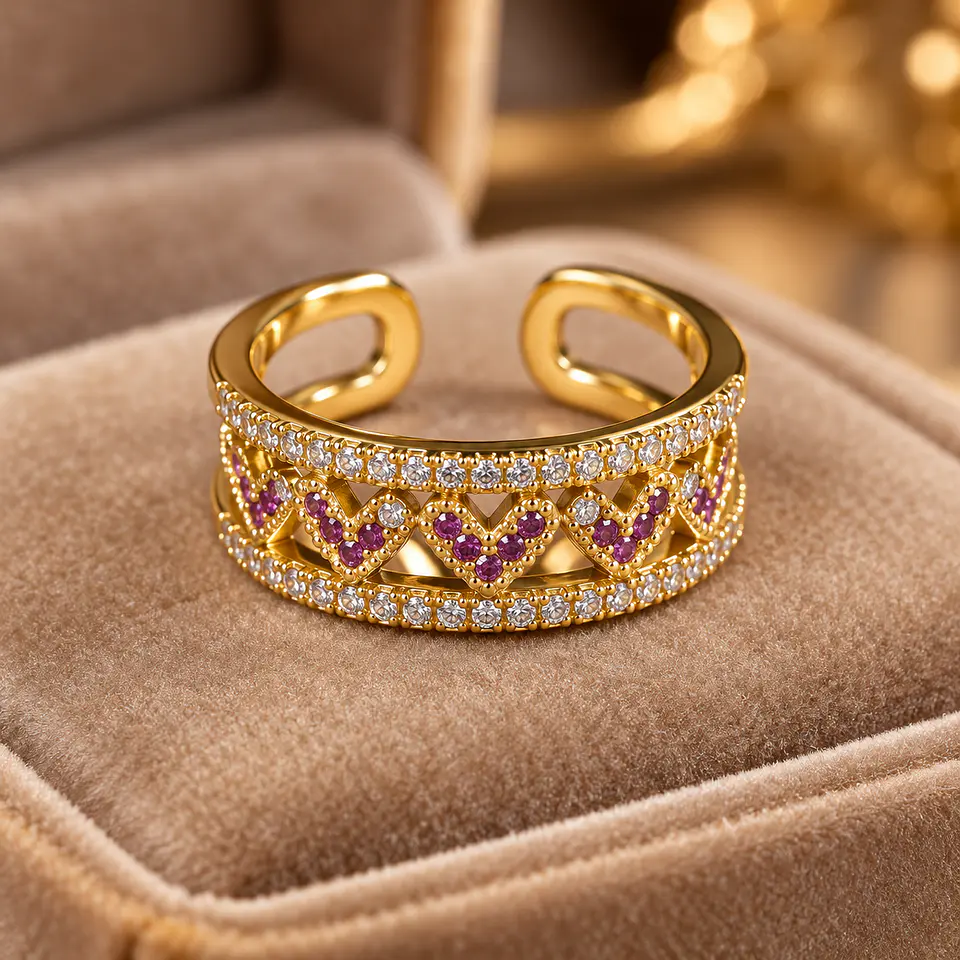 Anillos Premium con Cristales – Colección KOOALA 3