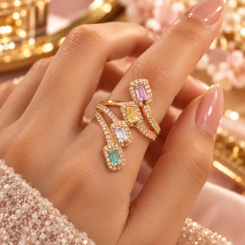 Anillos Premium con Cristales – Colección KOOALA 8