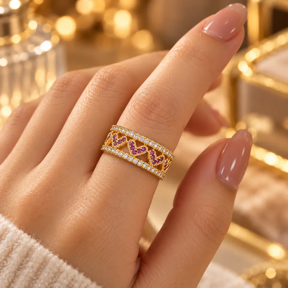 Anillos Premium con Cristales – Colección KOOALA 11