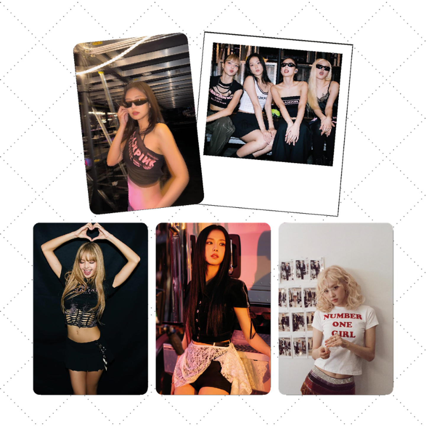 Set mini  - BLACK PINK 9