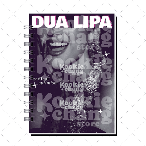 Libreta A5 Dua Lipa