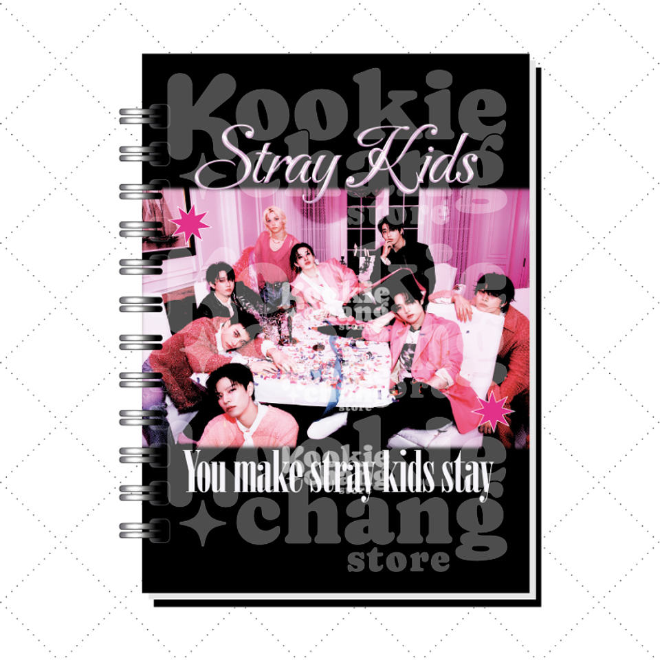 Libreta A5 STRAY KIDS 1