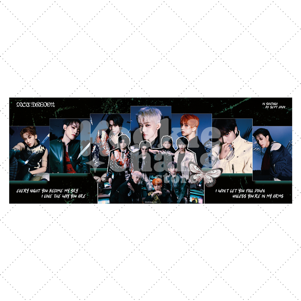 Banner de recuerdo - NCT DREAM en Chile 1