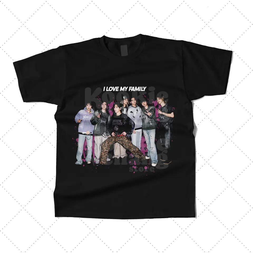 Polera BTS - I love my family 1