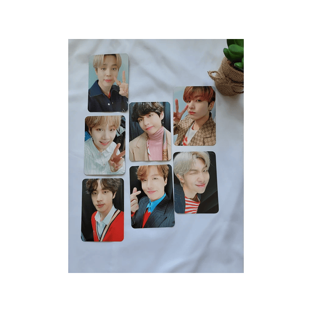 Photocard lightstick BTS versión especial 