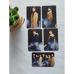 Photocard Japonesas Monsta X Shoot out
