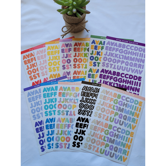 Stickers Letras