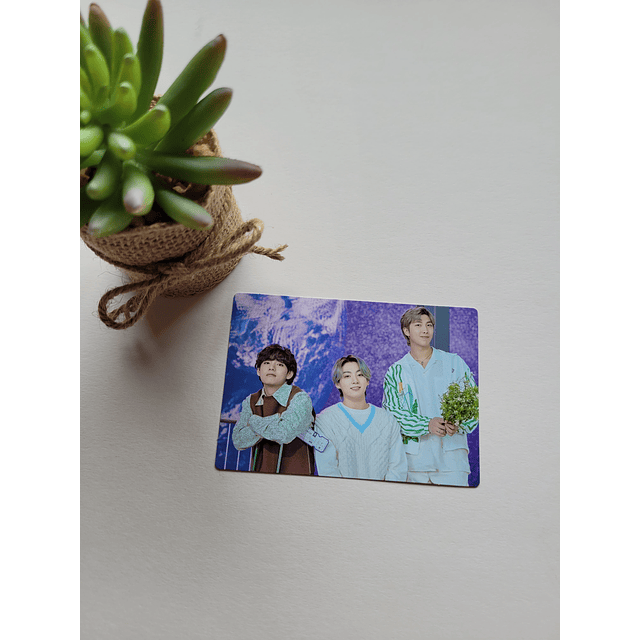 Mini photocards Sowoozoo BTS Grupal