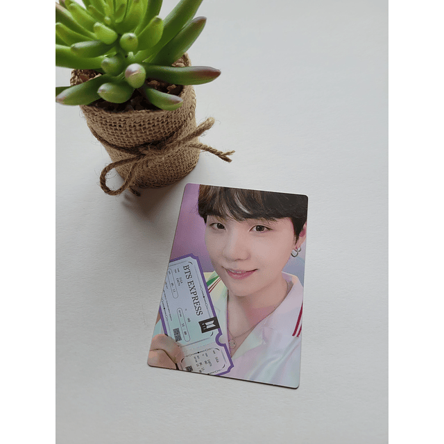 Mini photocard sowoozoo BTS especial