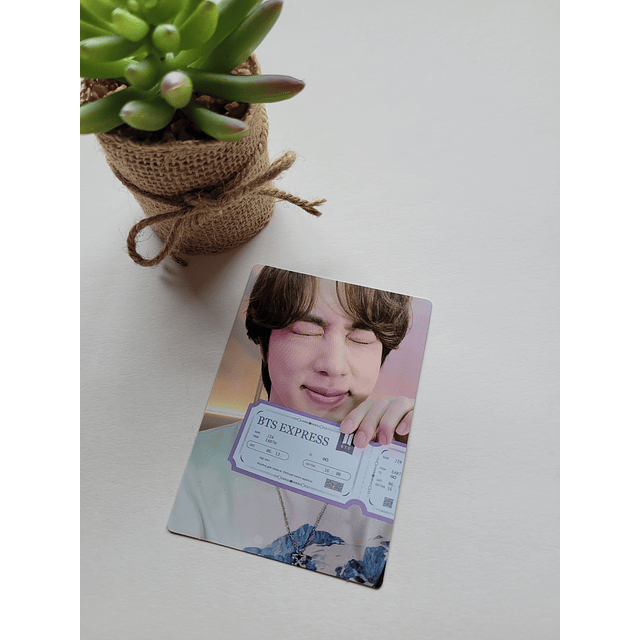 Mini photocard sowoozoo BTS especial