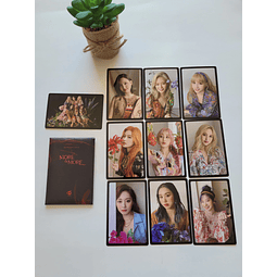 Photocard Twice More and more