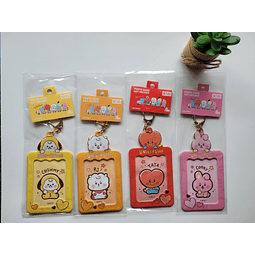 BT21 Photocard key holder