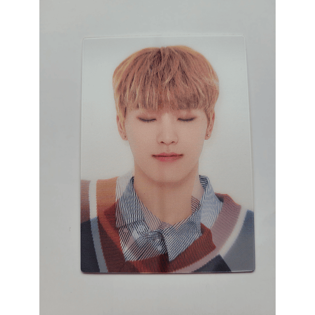 Photocard Lenticular Seventeen Happy ending en Japón 2020 