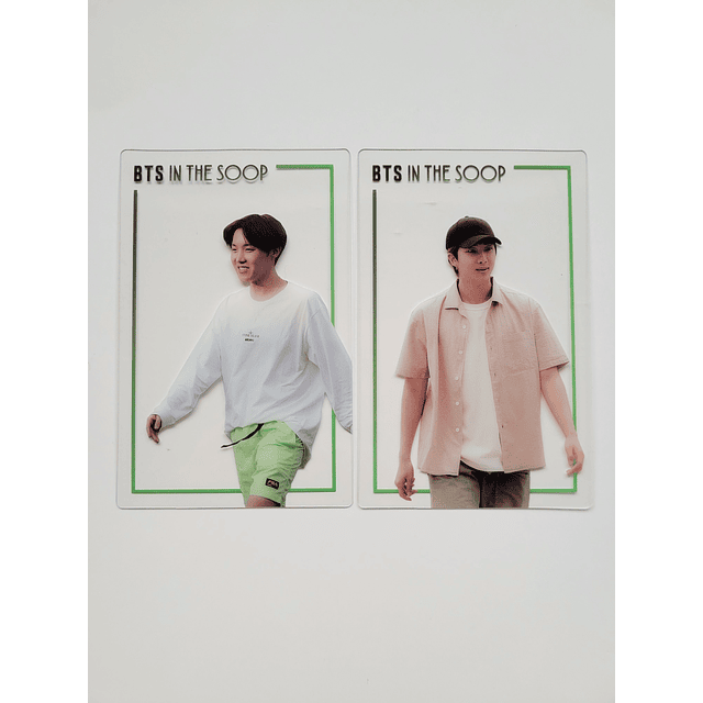 Photocards transparentes in the soop