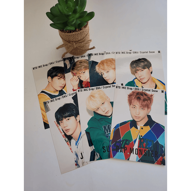 Postcards - BTS MIC Drop/ DNA/ Crystal Snow Japan Limited